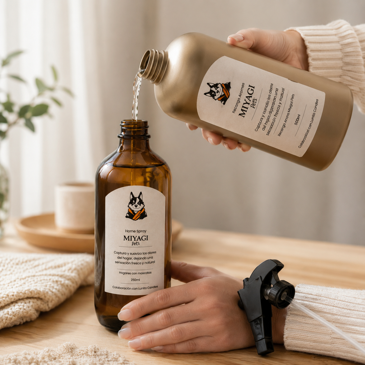 Recarga Aromas Miyagi Pets™ (500ml)
